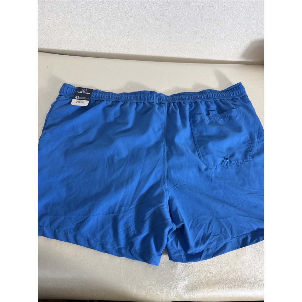 George Men's Blue Swim Trunks with 6" Inseam w/ Pockets Size 3XL 48-50 NWT